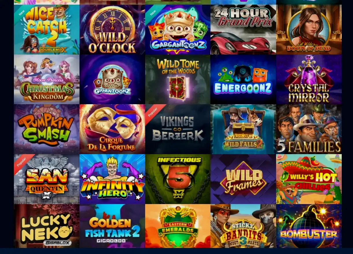 Joo Casino instant play interface on desktop and mobile devices